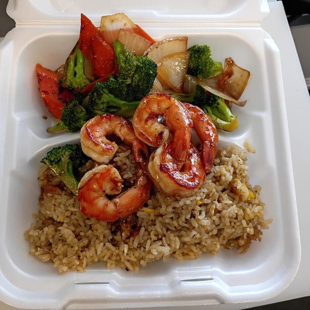 Hibachi Shrimp.