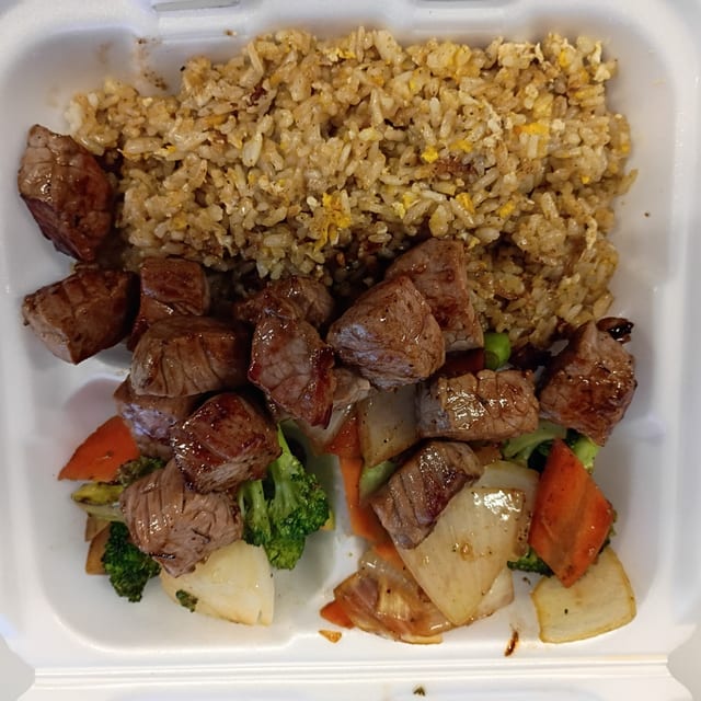 Hibachi Fillet Mignon.