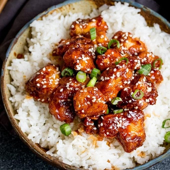 Sesame Chicken.