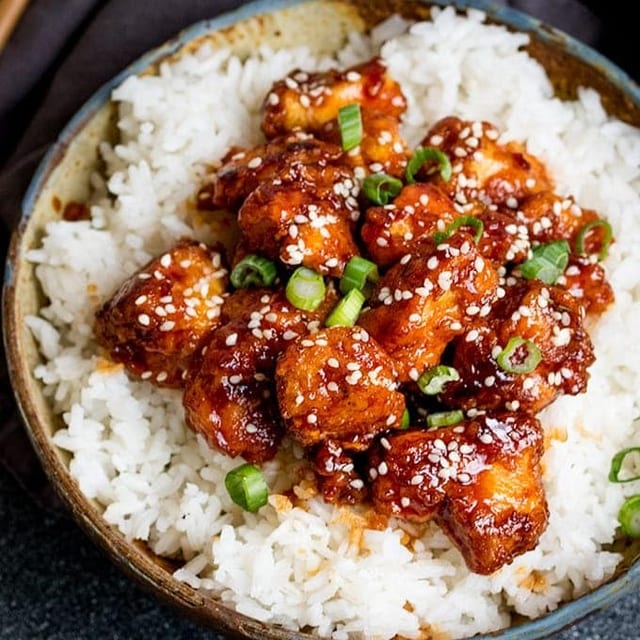 Sesame Chicken.
