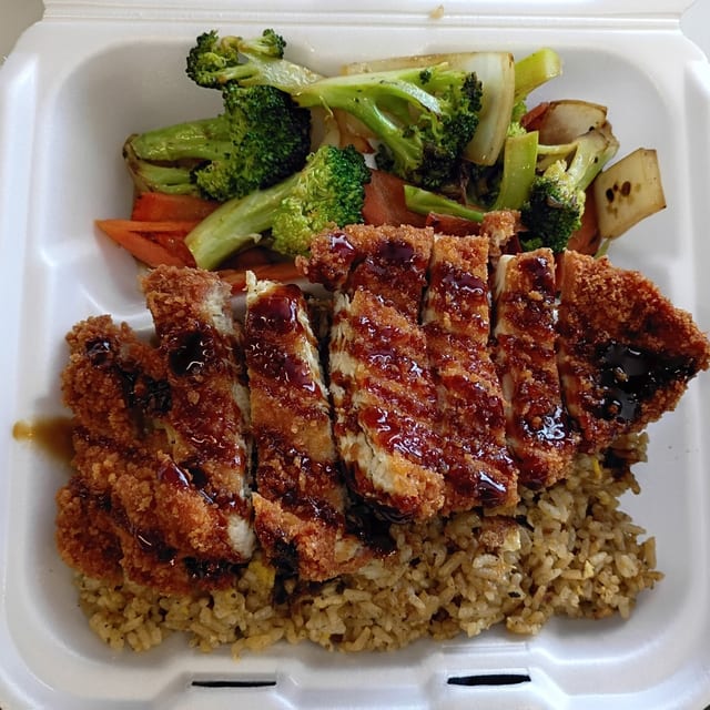 Hibachi Chicken Katsu.