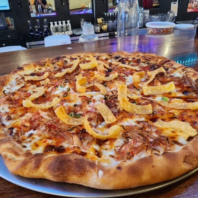 Crab Rangoon pizza.