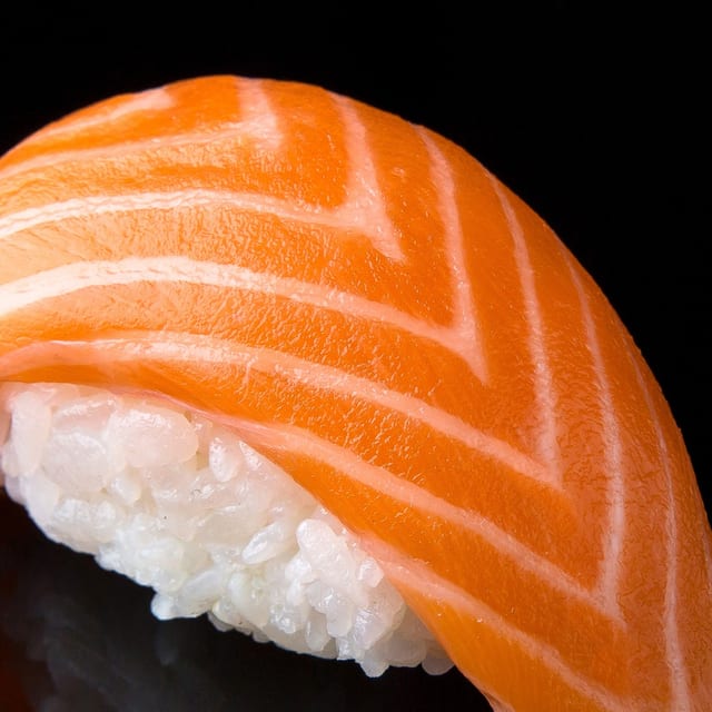Salmon Nigiri.