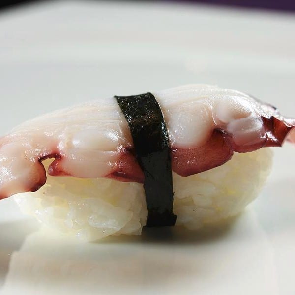 Octopus Nigiri.