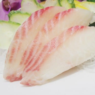 Red Snapper Sashimi.