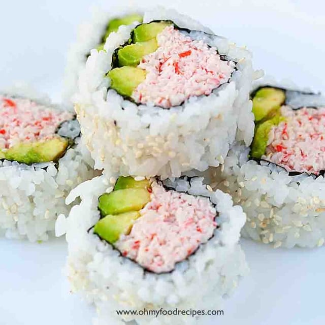 Special California Roll.