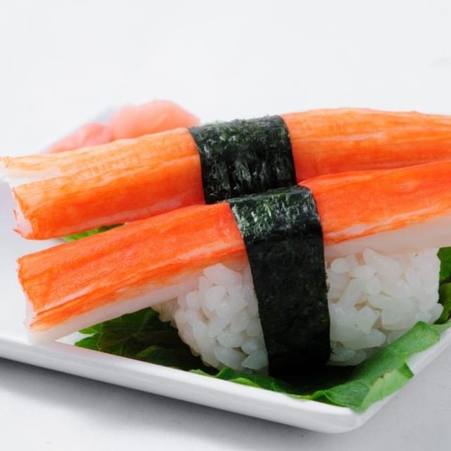 Crab Stick Nigiri.